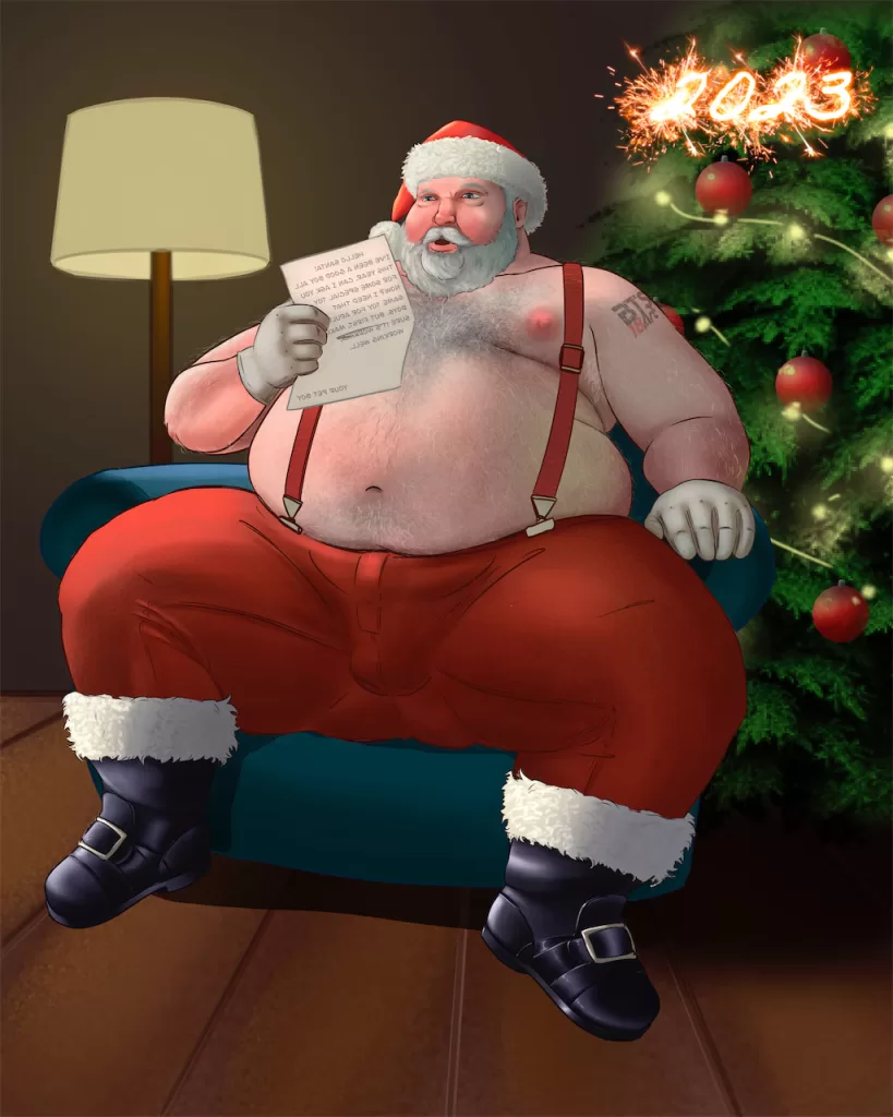 what are you going to ask santa this year? - fat male ass 11